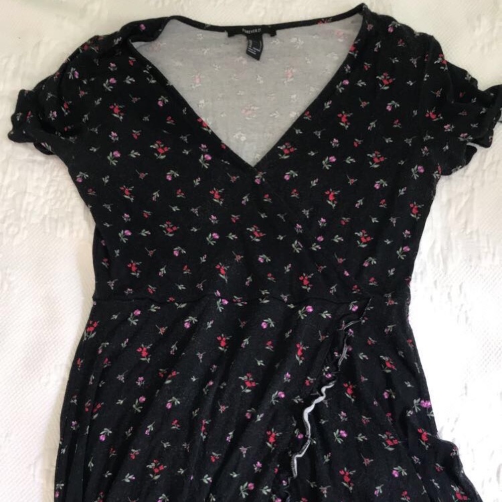 Wrap style dress